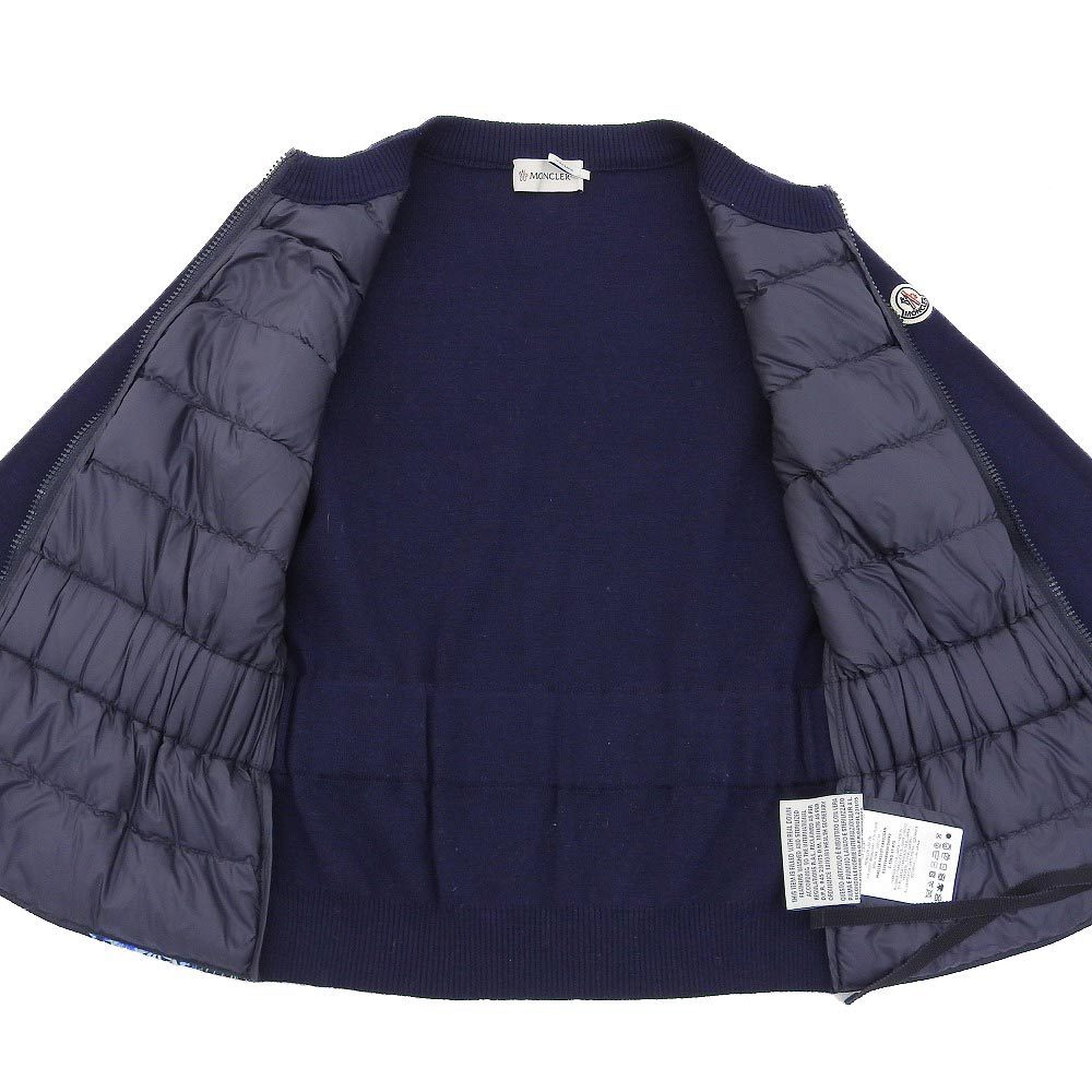 美品 MONCLER モンクレール マグリアトリコットカーディガン 花柄