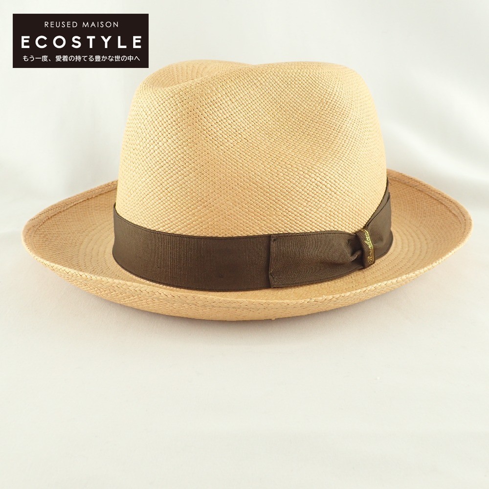 美品 Borsalino ボルサリーノ パナマキート 天然草木 トキヤ草) パナマ