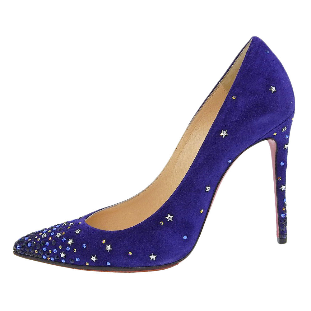 美品 Christian Louboutin クリスチャンルブタン スタースタッズ