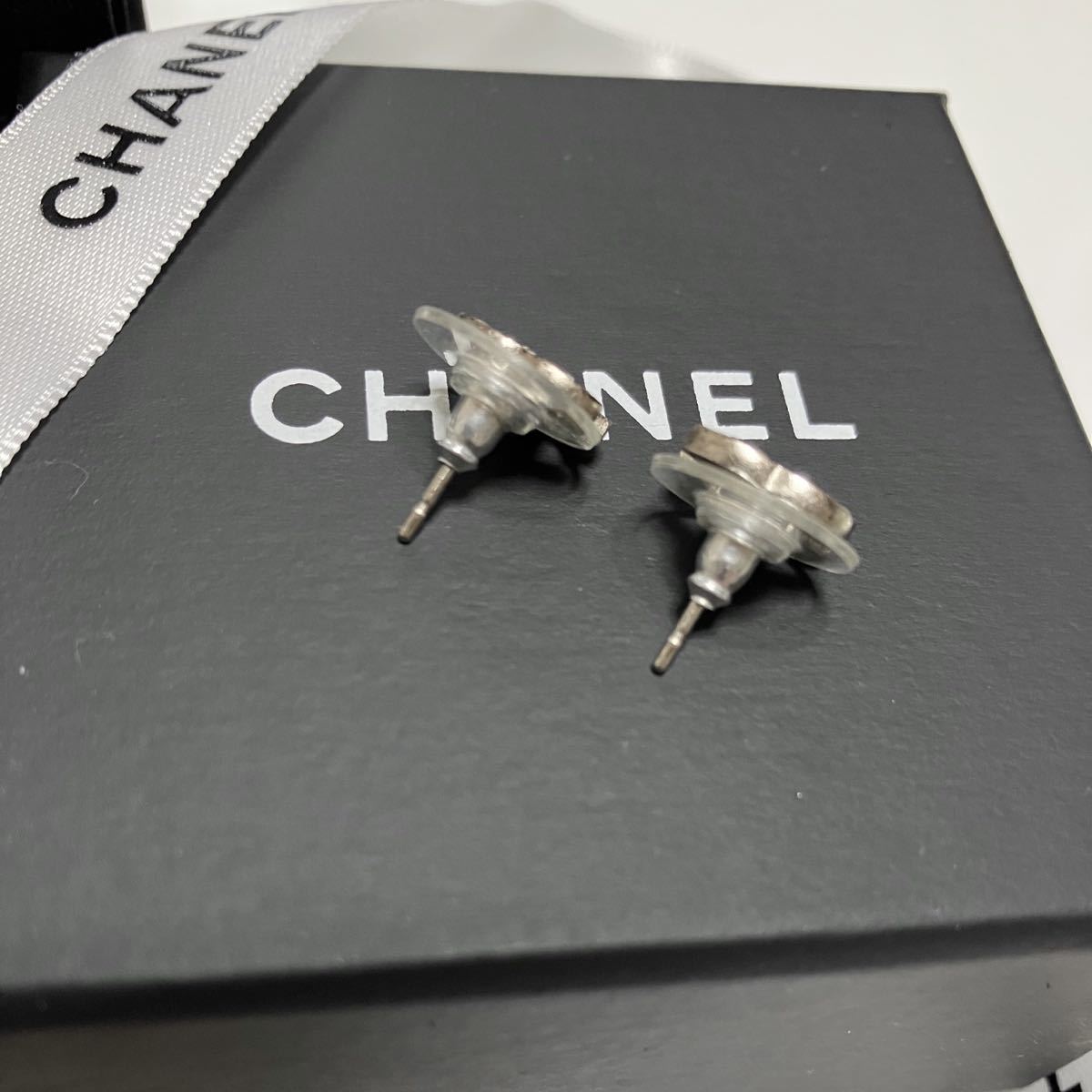 CHANEL ラインストーン ココマーク ピアス 正規品 | www.norterminal.no