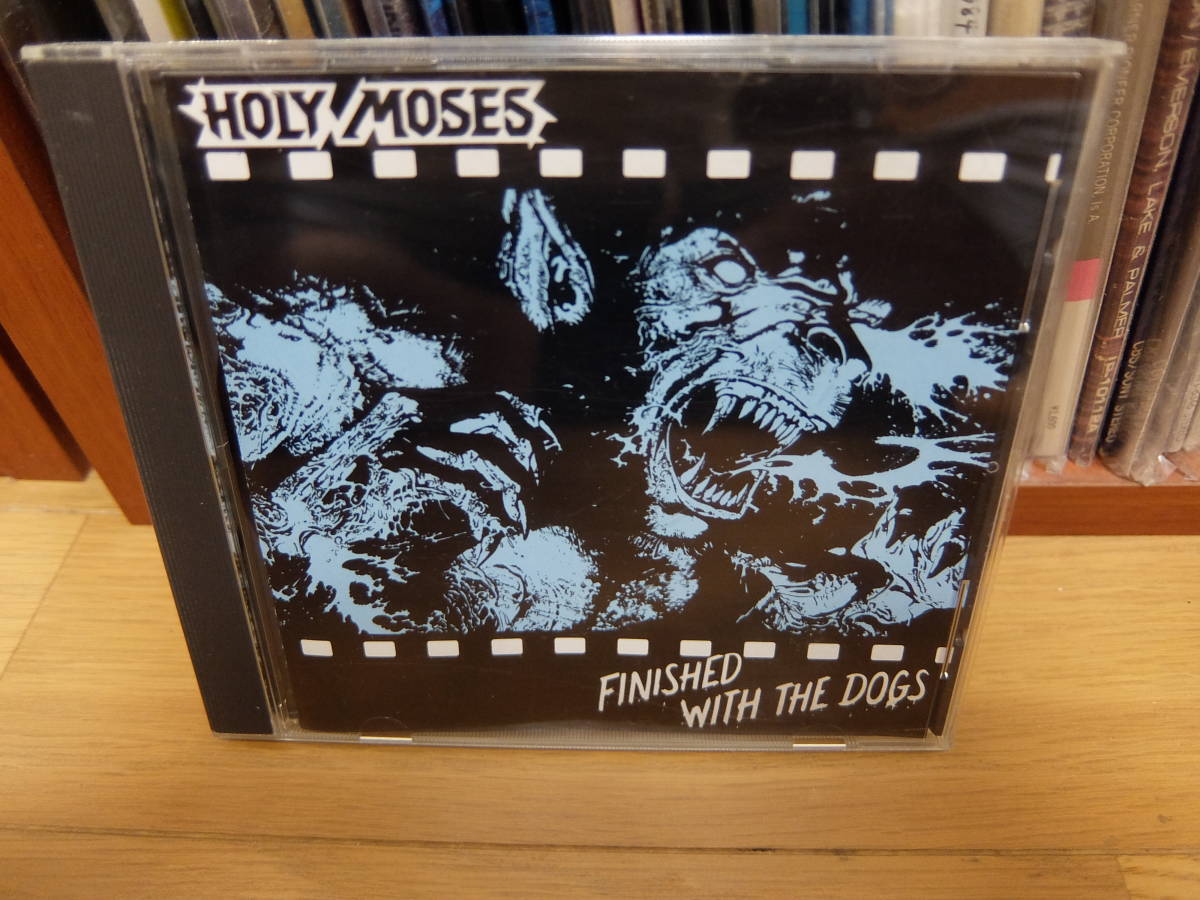 HOLY MOSES -Finished With The Dogs 希少 当時物　オリジナル盤　スラッシュ 名盤 thrash sodom destruction kreator tankard_画像1
