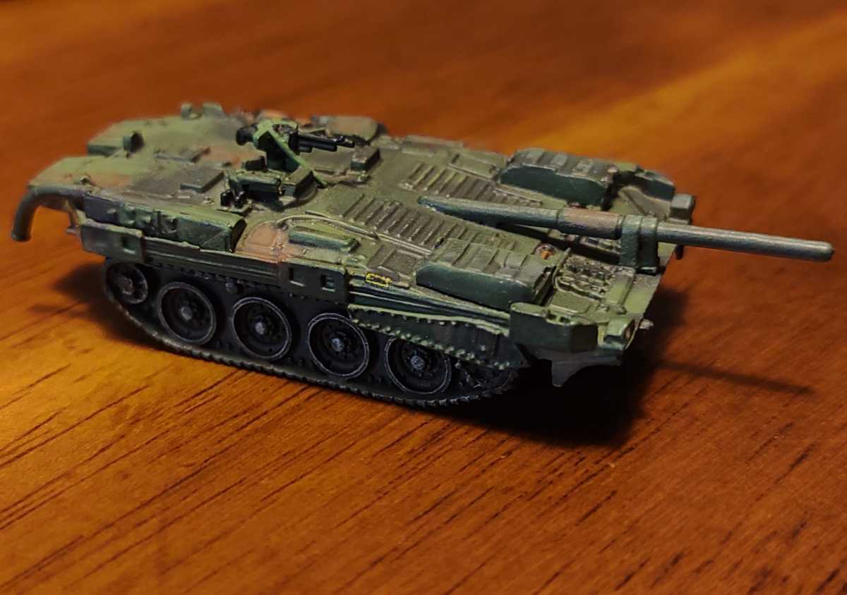 ワールドタンクミュージアム vol.9 1 144 Strv.103 戦車 B型 Sタンク NATO迷彩 スウェーデン軍 戦車 タカラ 海洋堂 WTM
