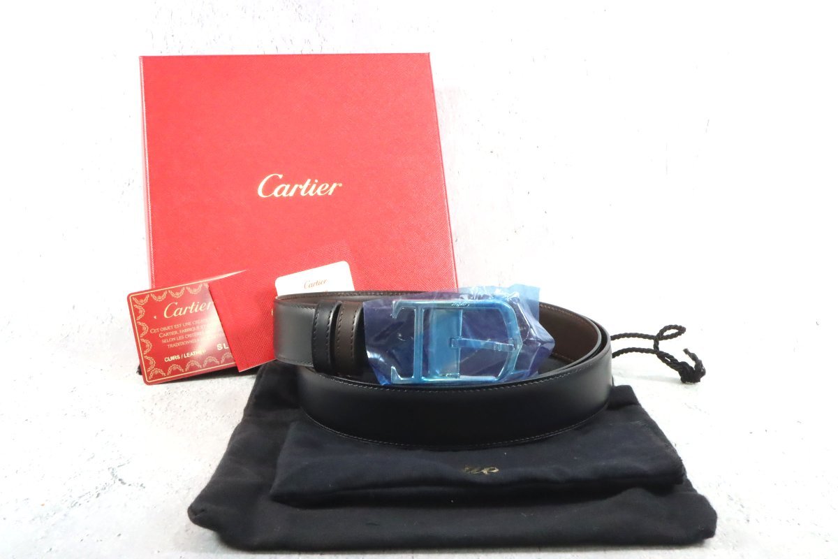 Detail barang 超美品 must de Cartier マスト ドゥ カルティエ ベルト