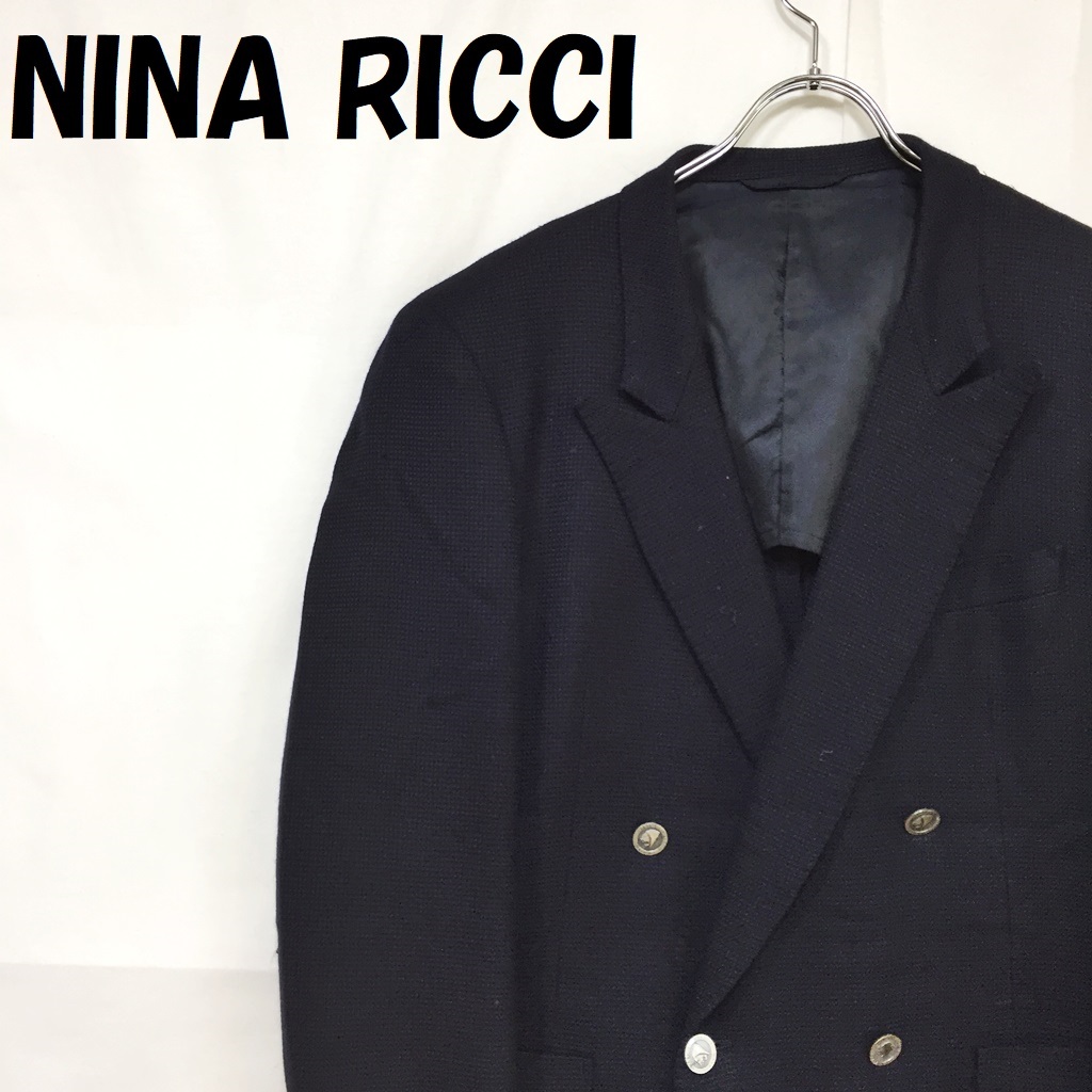直営通販サイト NINA RICCI ニナリッチ ブルーネイビー スーツ 0472