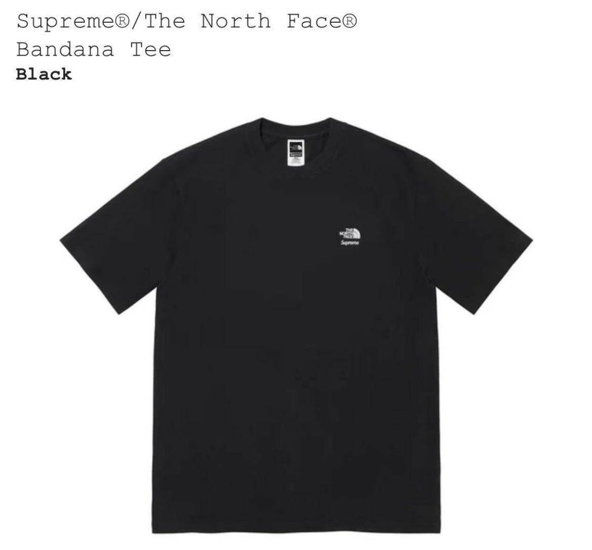 【黒XL】Supreme/The North Face Bandana Tee シュプリーム ノースフェイス バンダナ Tシャツ_画像2