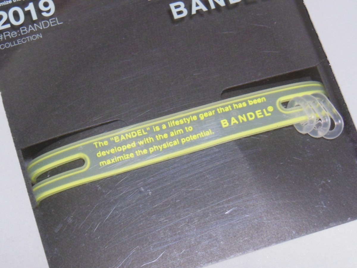 新品 BANDEL GHOST ゴースト 19-04 ブレスレット 黄色 Sサイズ