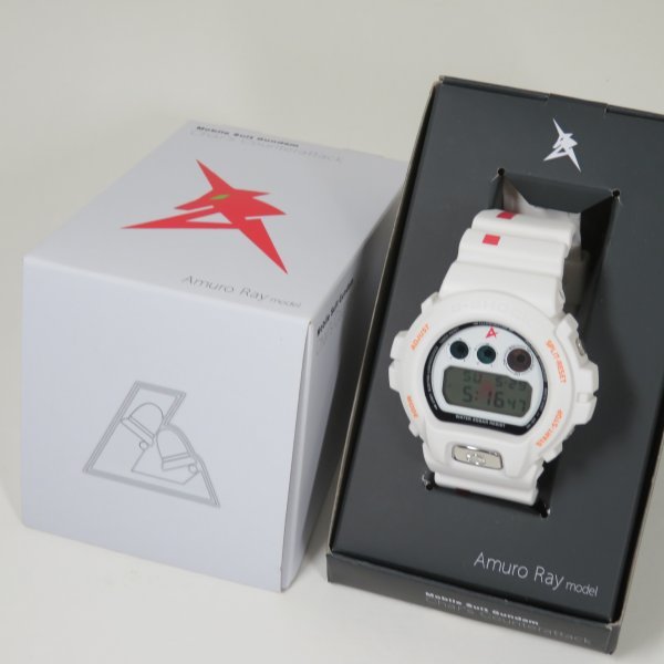 コラボ/G-SHOCK/ガンダム/限定/アムロ/DW-6900/時計/箱付/別注 www