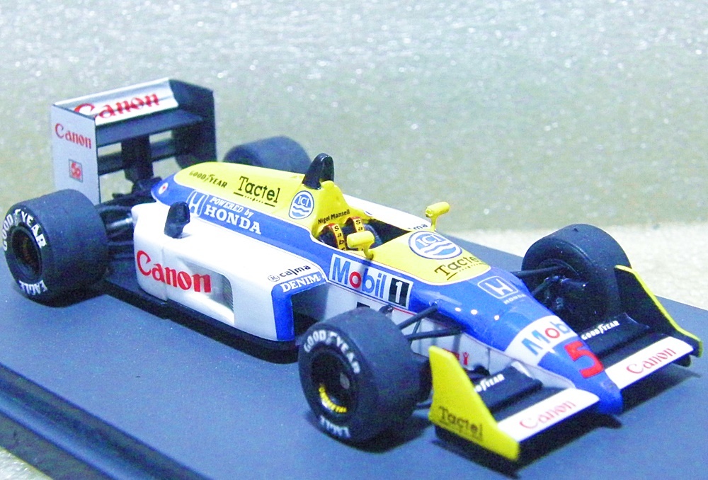 □Tameo製作品□ウィリアムズ ホンダFW11B□1987 F1 GP□N □Tameo製作品□ウィリアムズ ホンダFW11B□1987 F1 GP□N