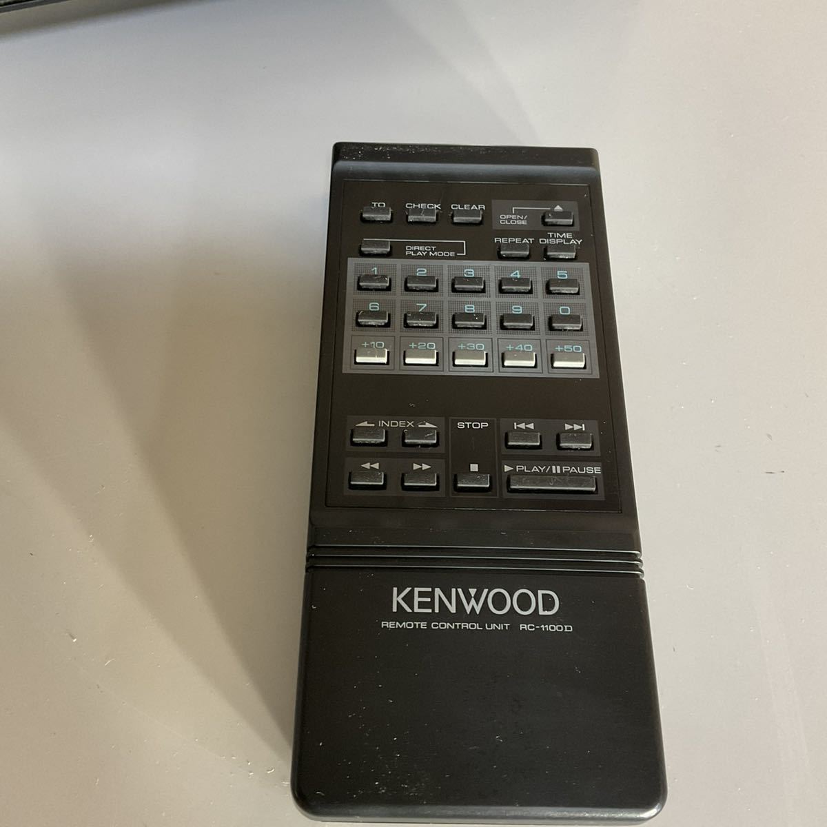 送料無料 KENWOOD DP-1100D ケンウッド CDプレーヤー CDデッキ 箱 説明書 リモコン つき_画像2