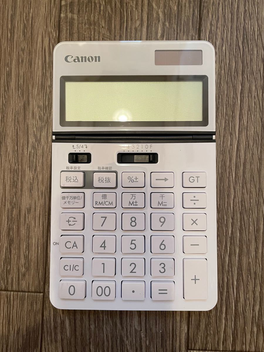 キャノン電卓　Canon KS1220 TU 計算機