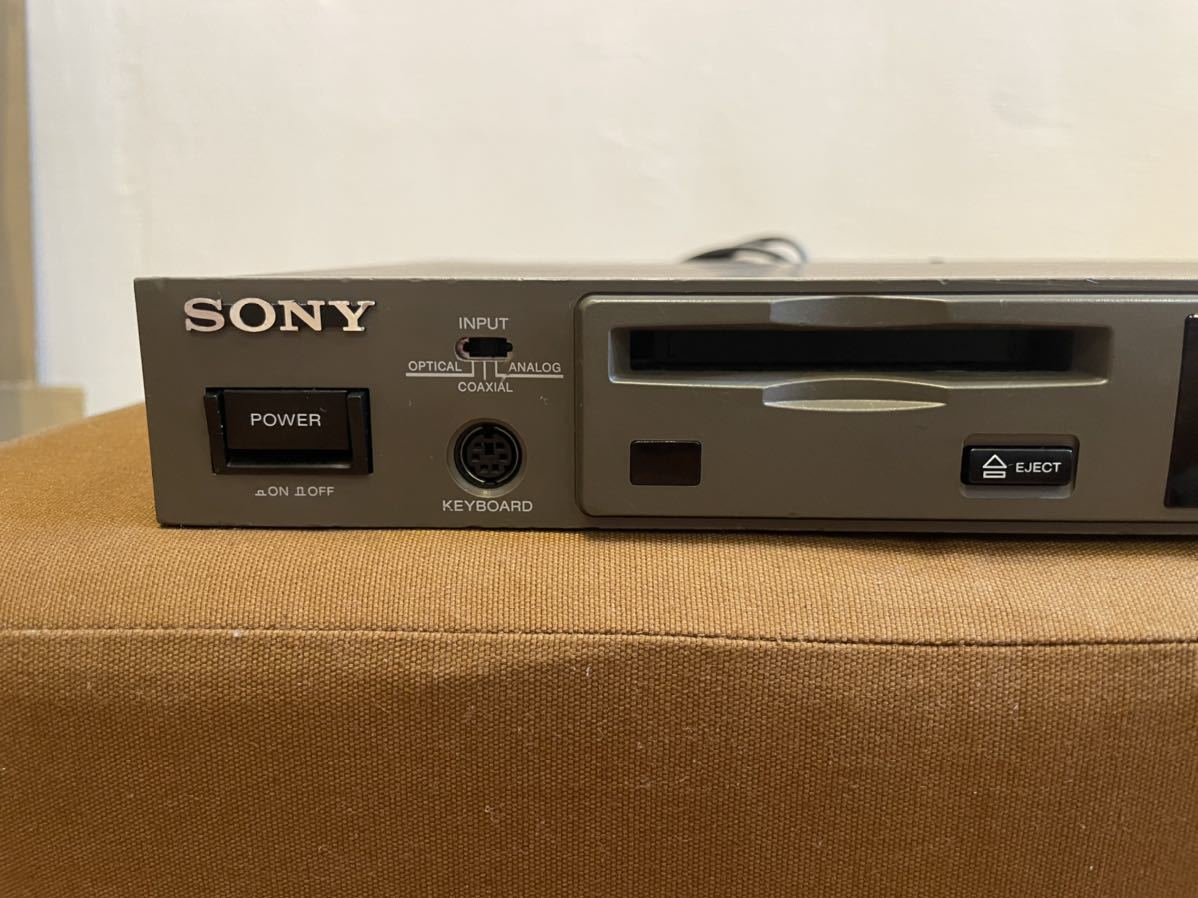 SALEお買い得SONY ソニー MDS-E10 MD レコーダー プレーヤー リモコン付 一般