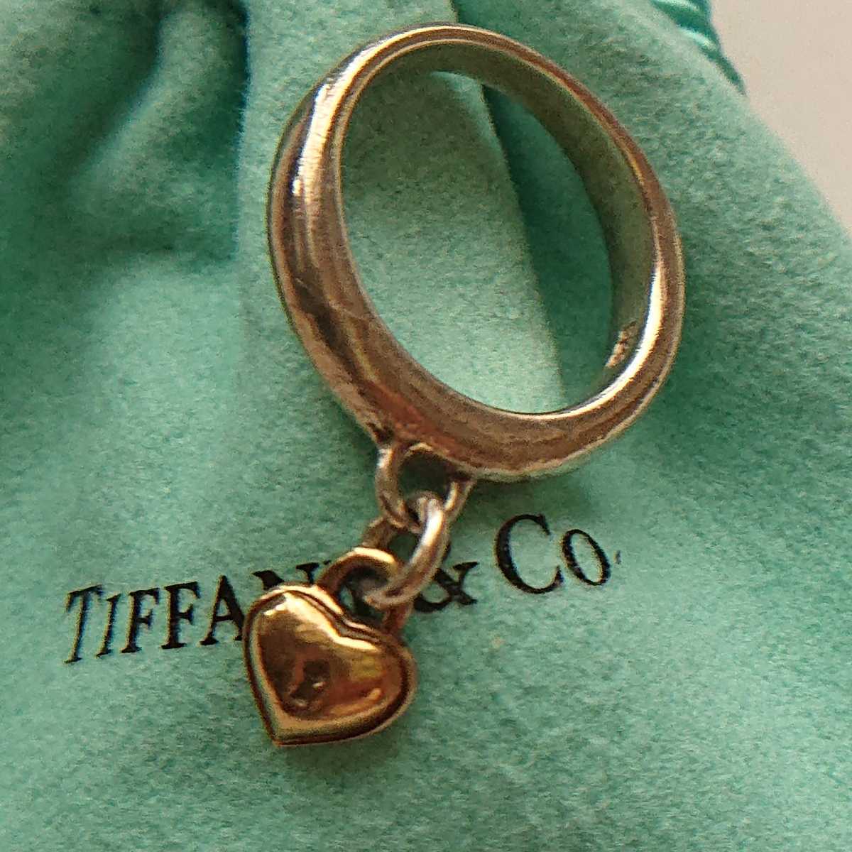 新入荷 流行 TIFFANY リング silver925 ハート750 wdconline.org