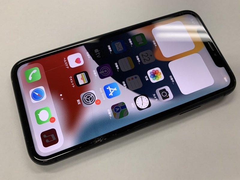 BS386 SIMフリー iPhone11 ブラック 64GB ジャンク ロックOFF | www