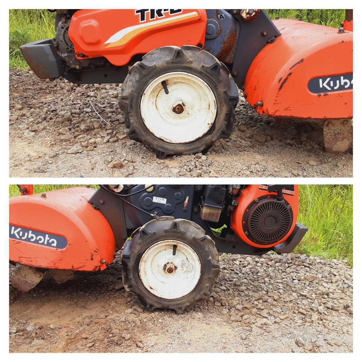熊本発 管理機 耕運機 クボタ KUBOTA TR-6 燃料タンク錆 熊本発 管理機 耕運機 クボタ KUBOTA TR-6 燃料タンク錆