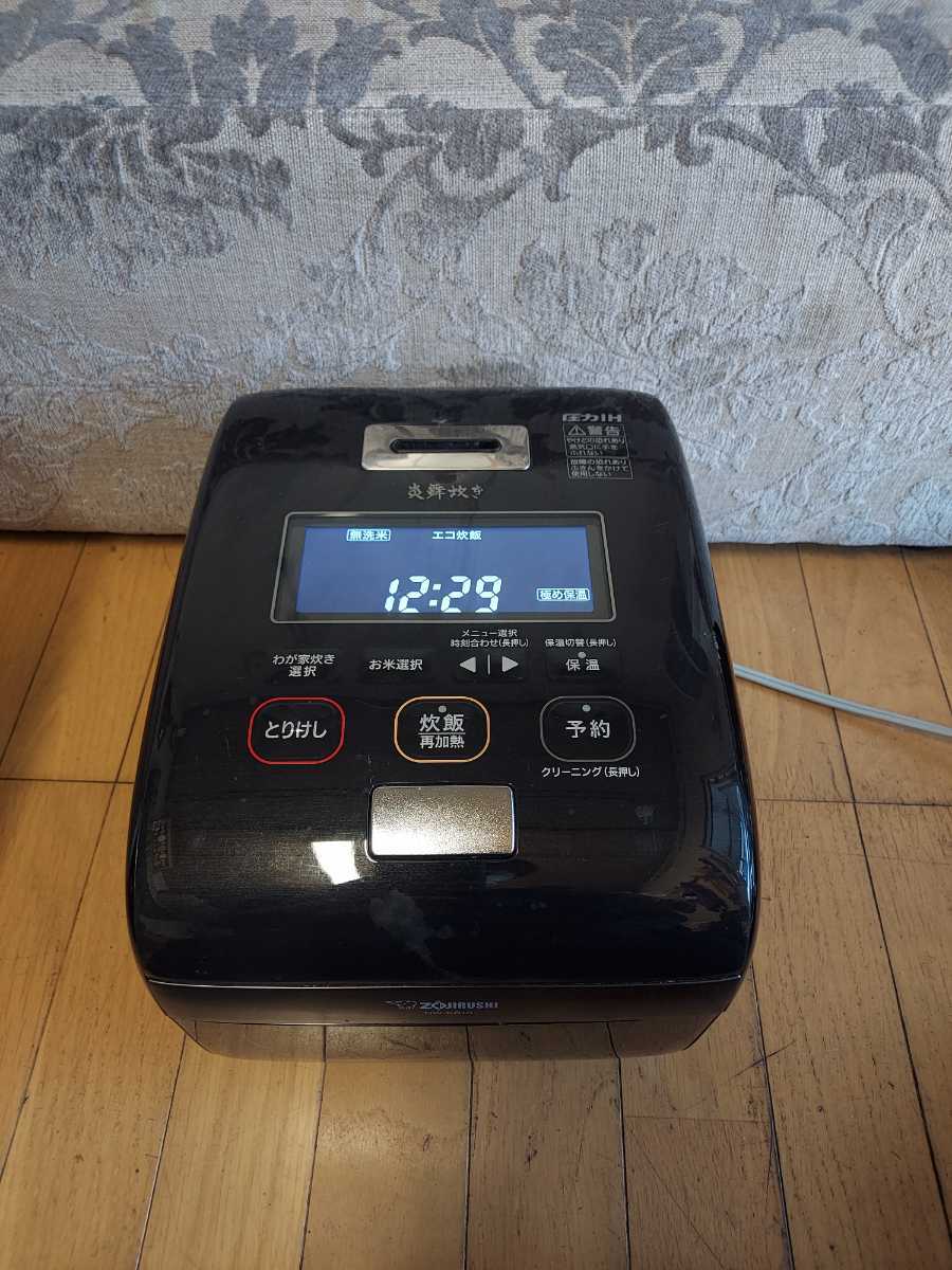 感謝価格】 象印 ZOJIRUSHI 動作確認済 炎舞炊き 2019年製 5.5合 1L IH