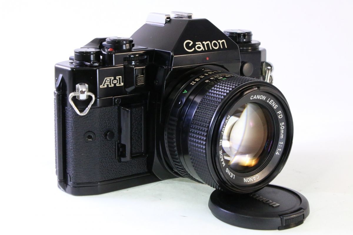 ショッピング買付  f1.4 ボディとFDレンズ50mm A1 canon フィルムカメラ