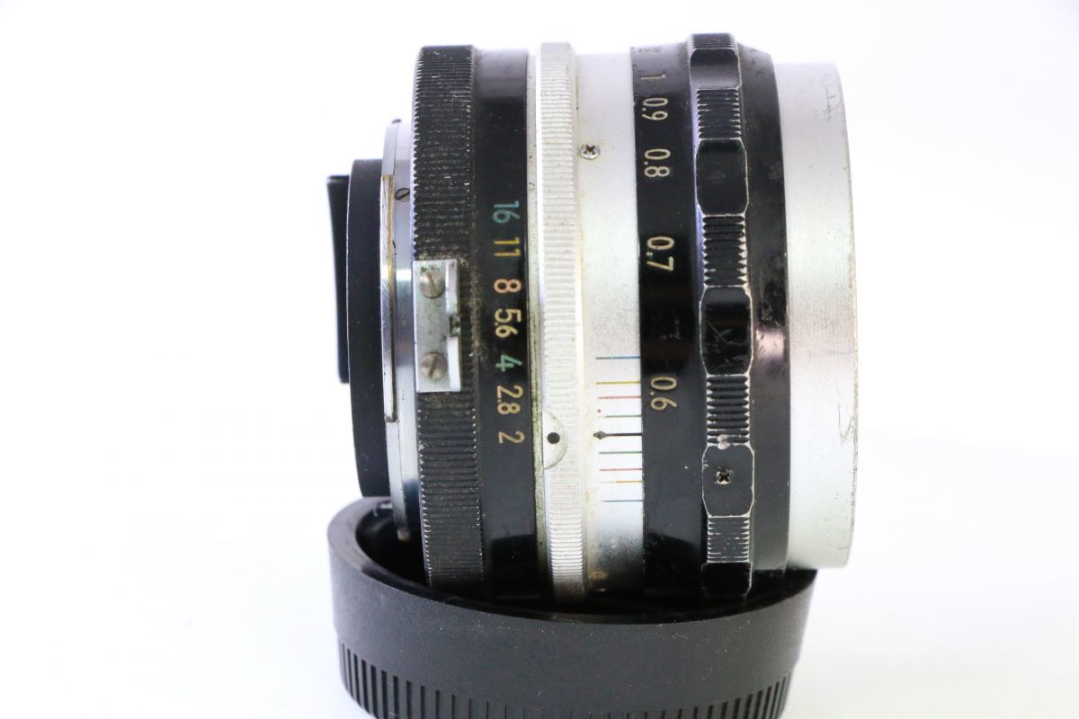 実用☆ニコン Nikon NIKKOR-S Auto 5cm F2☆希少cm表記・PAT.PEND表記