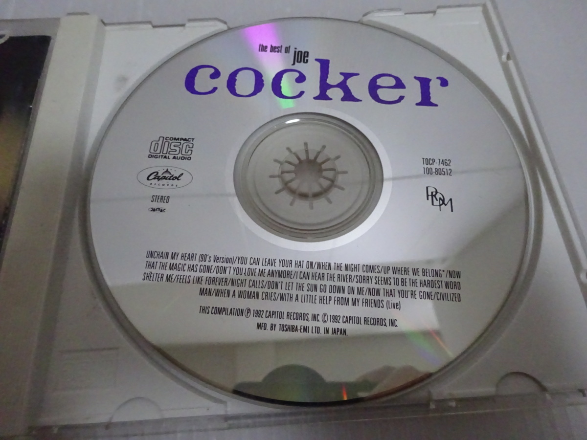 美品 the best of joe cocker CD_画像3