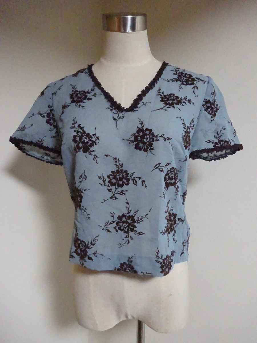 美品 アナスイ ANNA SUI シースルートップ 2