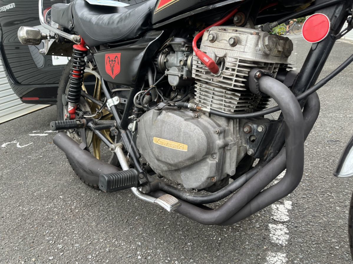 Z250FT 最終型 スーパーウンバー管 ノーカット サイレンサー有 ゼット