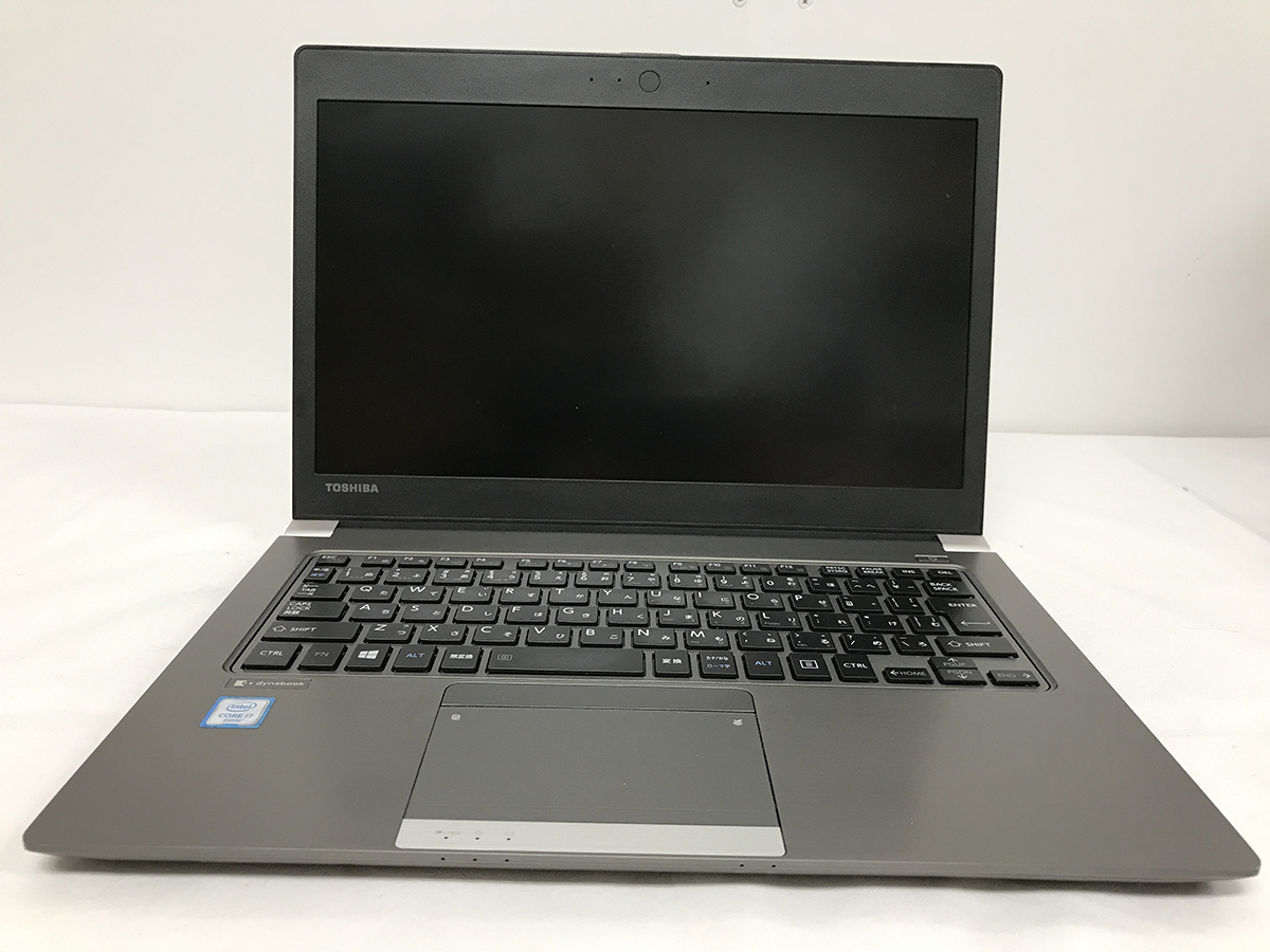 中古■訳有 13.3型 dynabook R63/F 第6世代[i7-6500U/メモリ:8G/SSD:256G/WiFi/Win10リカバリ済]★AC付★液晶線★送料無料_画像1