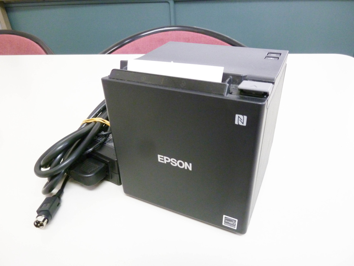 テスト印字済 EPSON TM-m30 M335B レシートプリンタ ブラック USB 有線