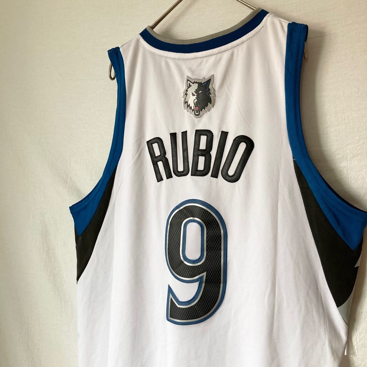 adidas WOLVES RUBIO ルビオ 9番 NBA ゲームシャツ ミネソタ adidas WOLVES RUBIO ルビオ 9番 NBA ゲームシャツ ミネソタ