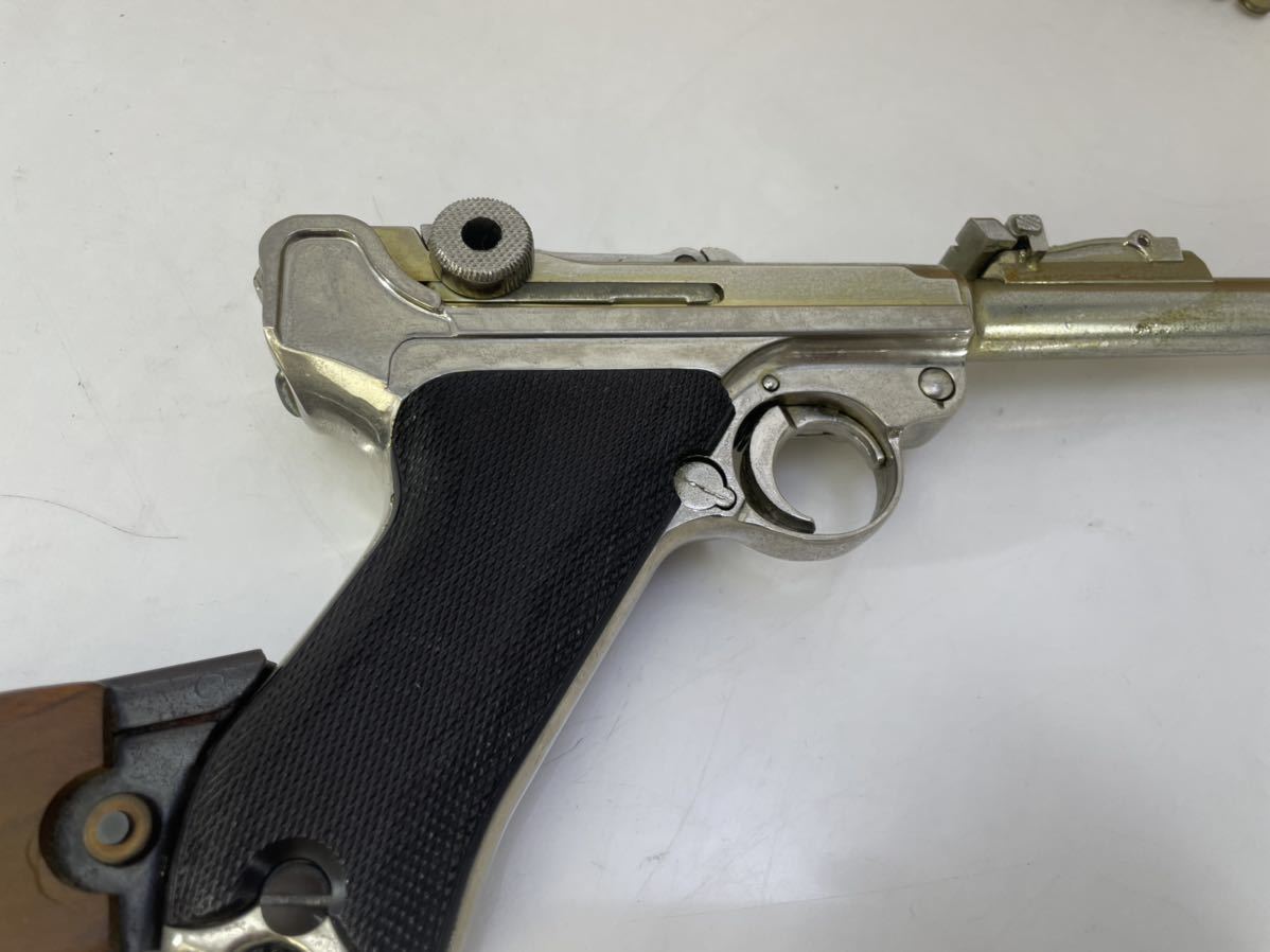 KR121★ モデルガン MGC SW/8 MGC 金属モデルガン SMG刻印有 ルガー P08 8インチ 未発火