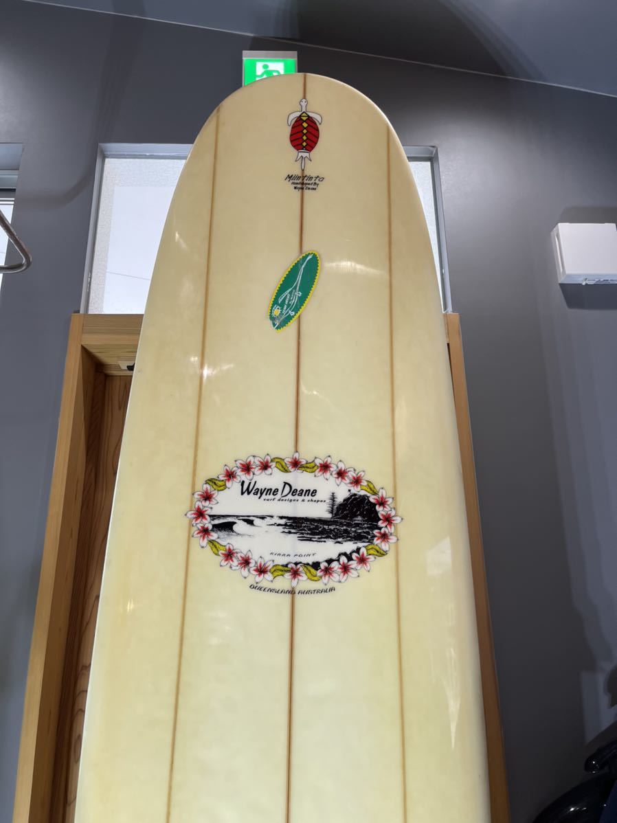 中古 WAYNE DEANE オーストラリア産ロングボード スリー 中古 WAYNE DEANE オーストラリア産ロングボード スリー