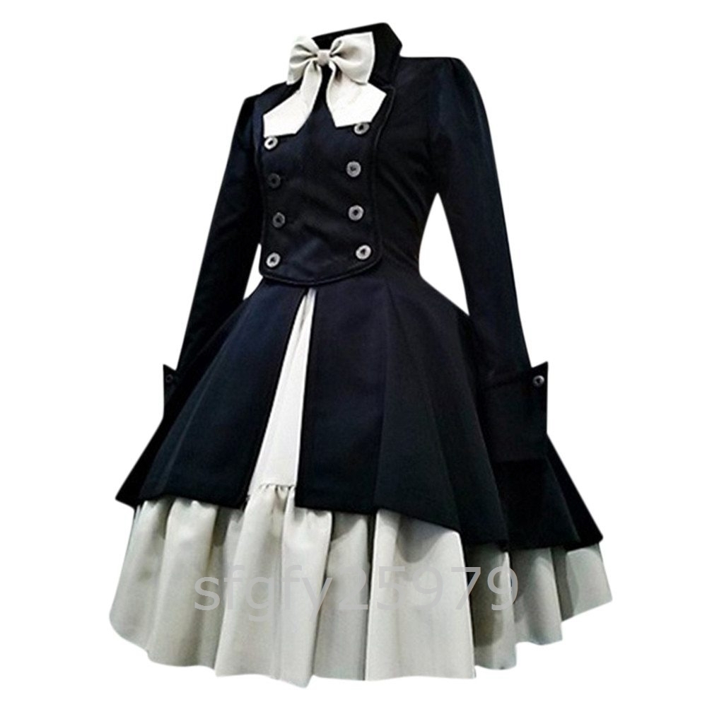 781* new goods * gothic roli.ta party Gothic and Lolita dress One-piece party wedding costume play clothes wine 