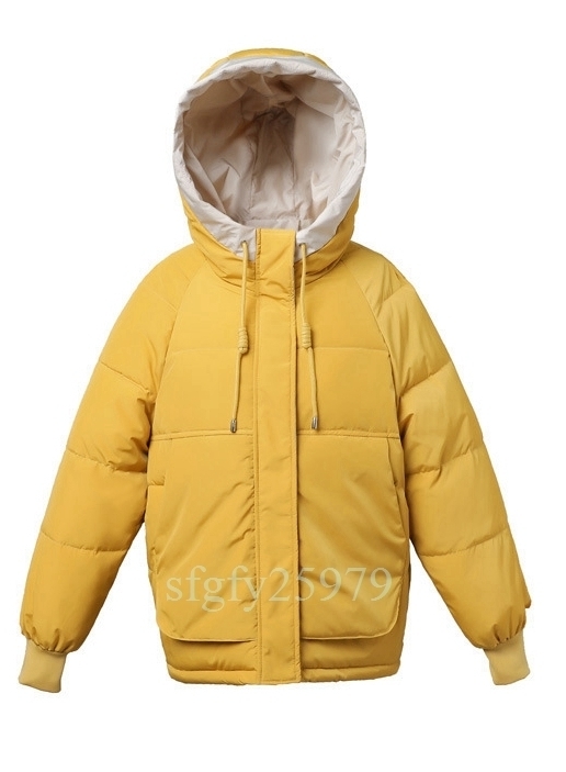 G484☆ новый товар C4 женский   наполнитель   пиджак   наполнитель   пальто  ... пиджак  ... пальто  ... пальто   Зима ... ... ветер   защита от холода   S~3XL выбор ...