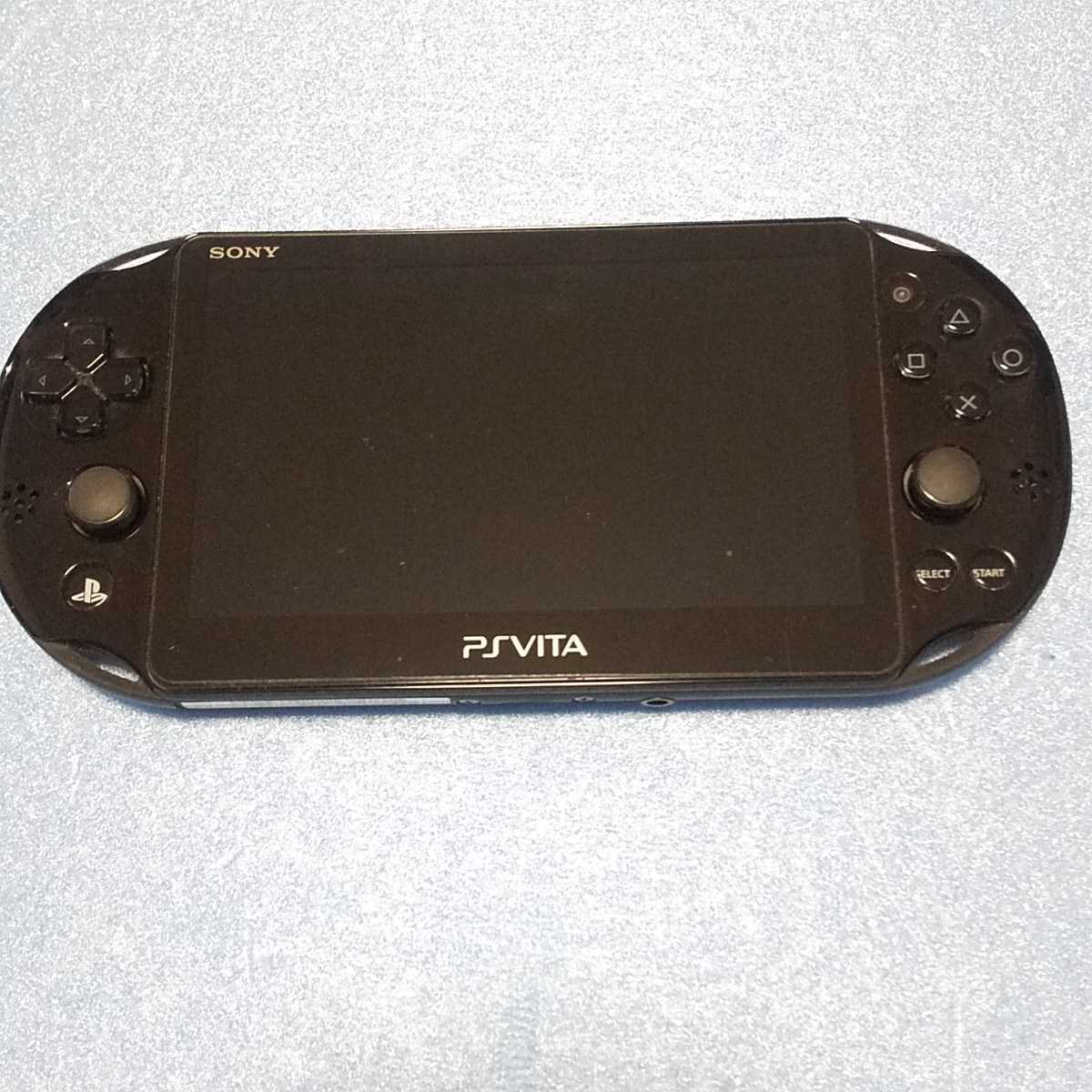 PS Vita 〈すぐ遊べるセット、動作確認済〉本体PCH-2000、メモリーカード16GB、充電ケーブル、ソフト3本【管理】220641