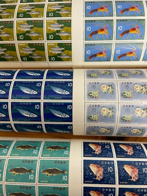 切手シート 魚介シリーズの値段と価格推移は？｜82件の売買情報を集計した切手シート 魚介シリーズの価格や価値の推移データを公開