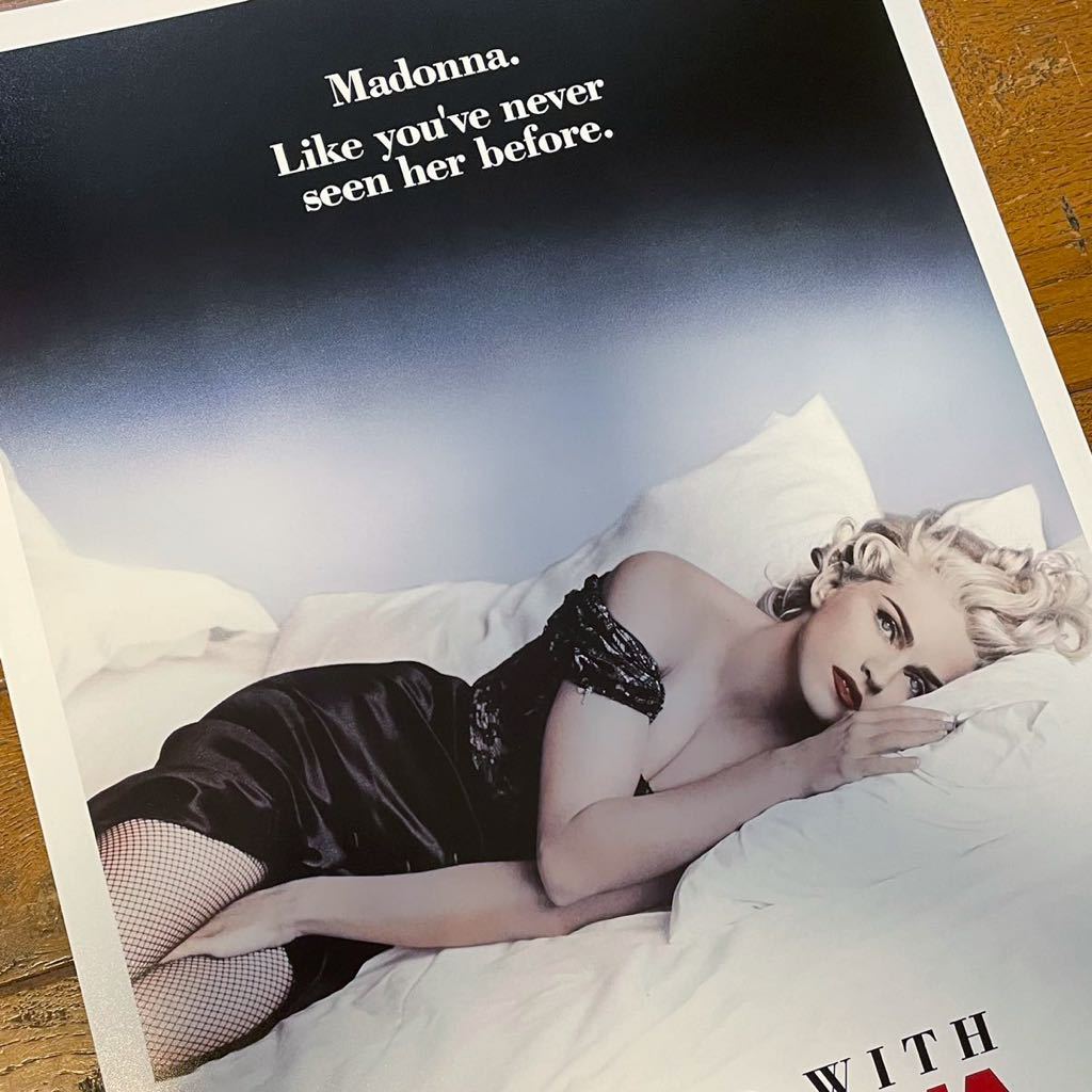  за границей постер [ in * bed * with * Madonna ](Truth or Dare,In Bed With Madonna)* Blond * Anne bishon* Tour 