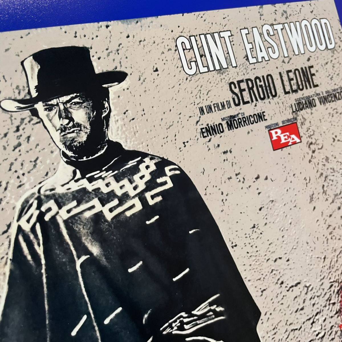  Italy version poster [... Gamma n](For a Few Dollars More)#4*k Lynn to* East wood /ma Caro ni* Western / Sergio * Leone 