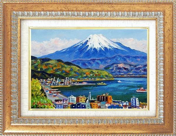 ☆新春福袋2021☆ 油彩画 洋画 油絵額縁付きで納品対応可 P20号 黄金