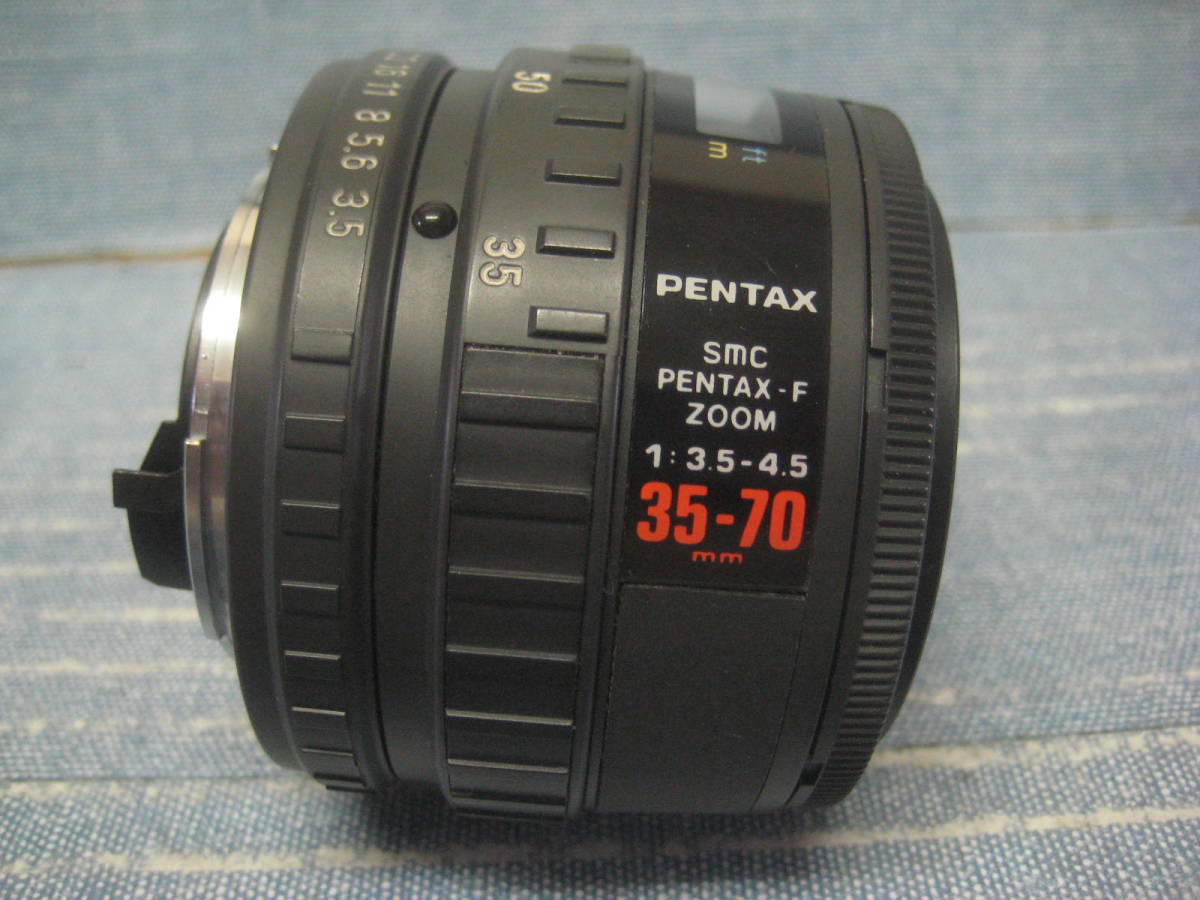  worth seeing. PENTAX Pentax SMC PENTAX-F ZOOM 35-70/3.5-4.5 inspection completed .