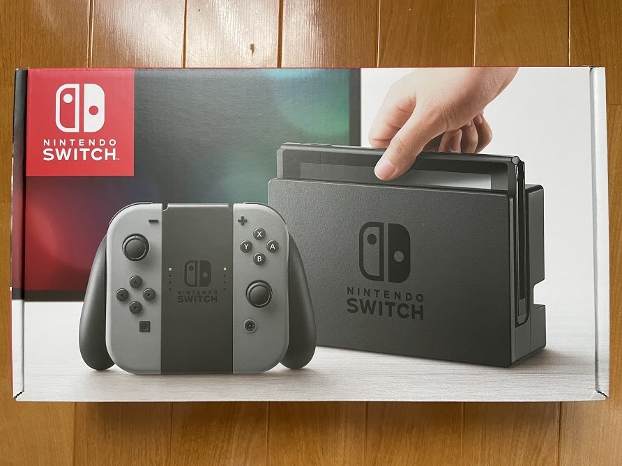 価格は安く 美品 任天堂 本体 スイッチ 欠品なし】Nintendo グレー