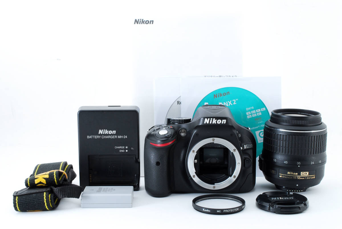 16560円 【希少！！】 Nikon D5200 一眼レフカメラ