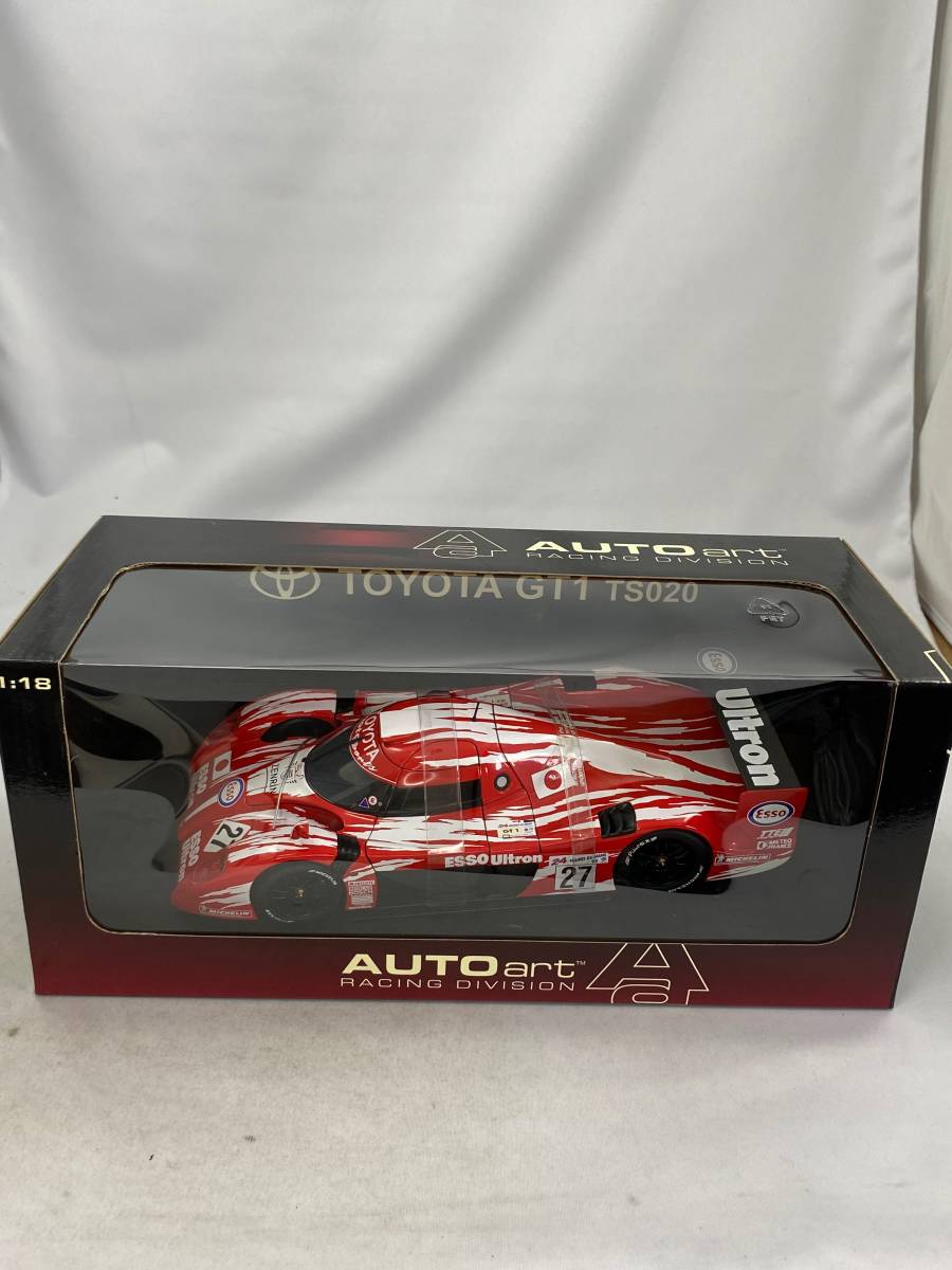 AUTOart TOYOTA GT1 TS020 ESSO ULTRON LeMans 1998 片山 鈴木 土屋 1