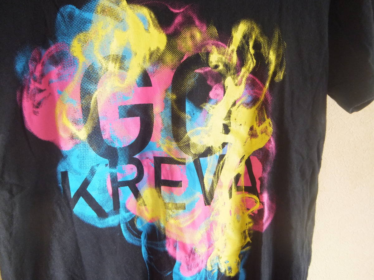 KREVAk leve футболка XS GO KREVA CONCERT TOUR 2011-2012fes Live мужской женский me13329