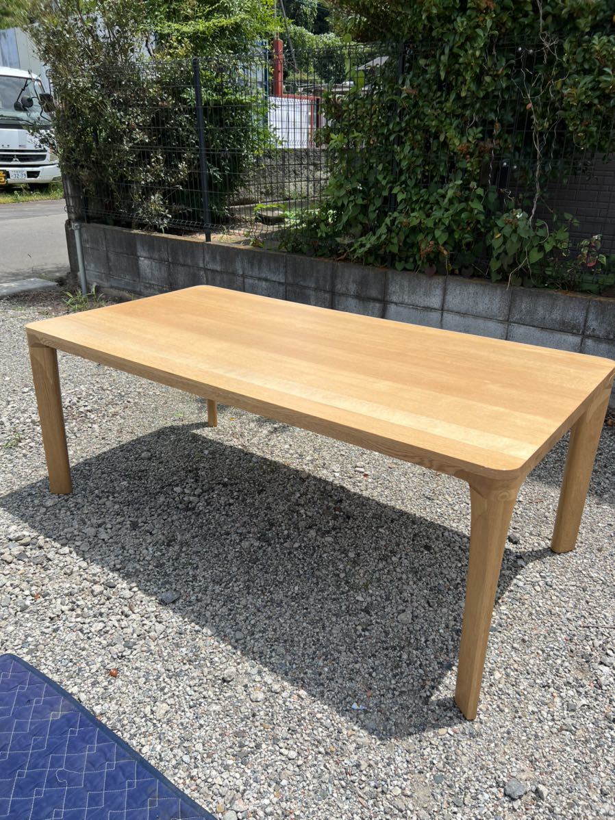 アウトレット家具 ダイニングテーブル 幅180cm 高さ2段階 試作 アウトレット家具 ダイニングテーブル 幅180cm 高さ2段階 試作