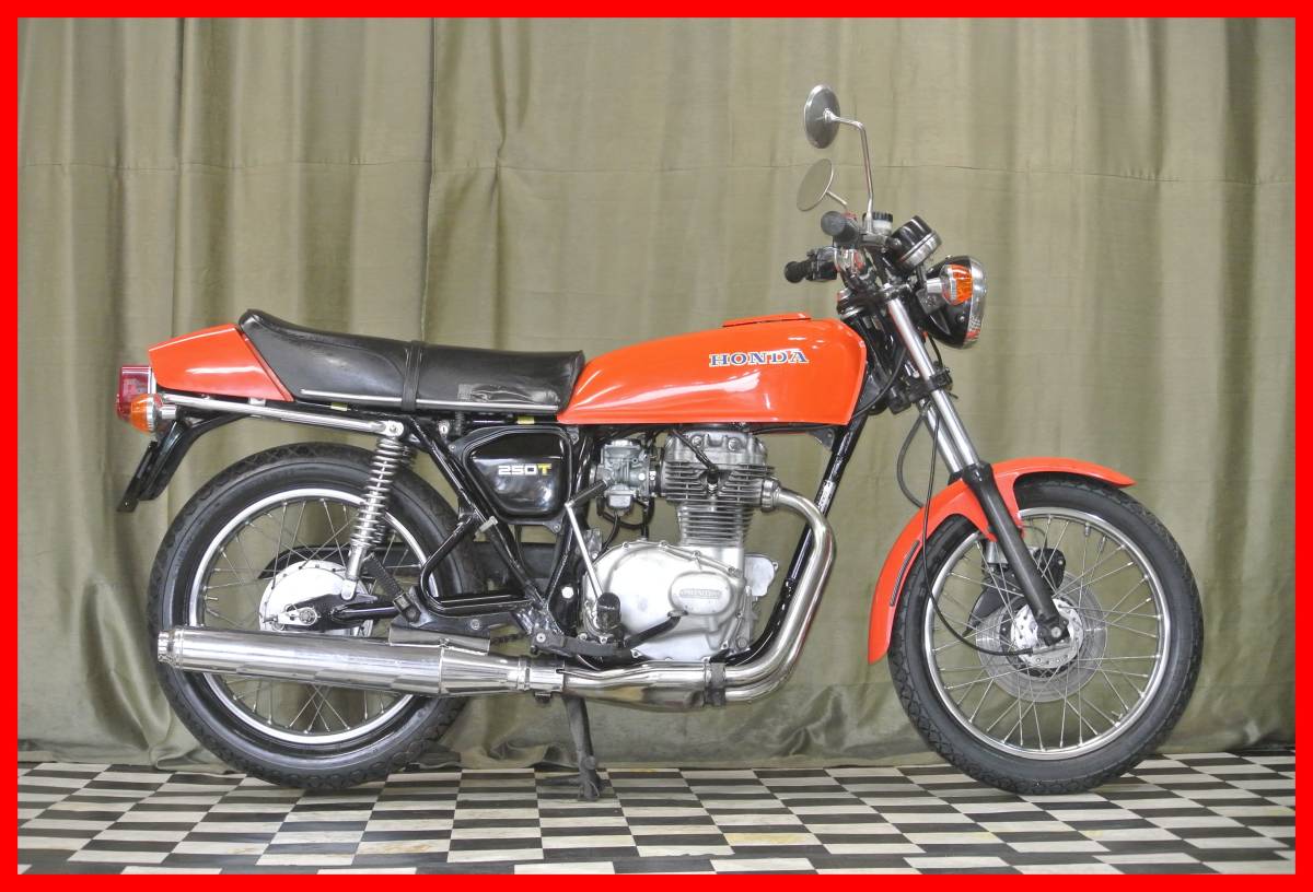 超希少絶版綺麗旧車! 『 ドリーム CJ250T 』 実動車 型式 CJ250T VT NSR MVX CBR CBX EXPO 売り切り! 全国自宅配送OK! 4