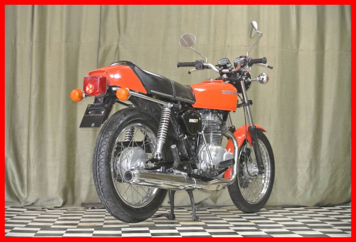 超希少絶版綺麗旧車! 『 ドリーム CJ250T 』 実動車 型式 CJ250T VT NSR MVX CBR CBX EXPO 売り切り! 全国自宅配送OK! 5