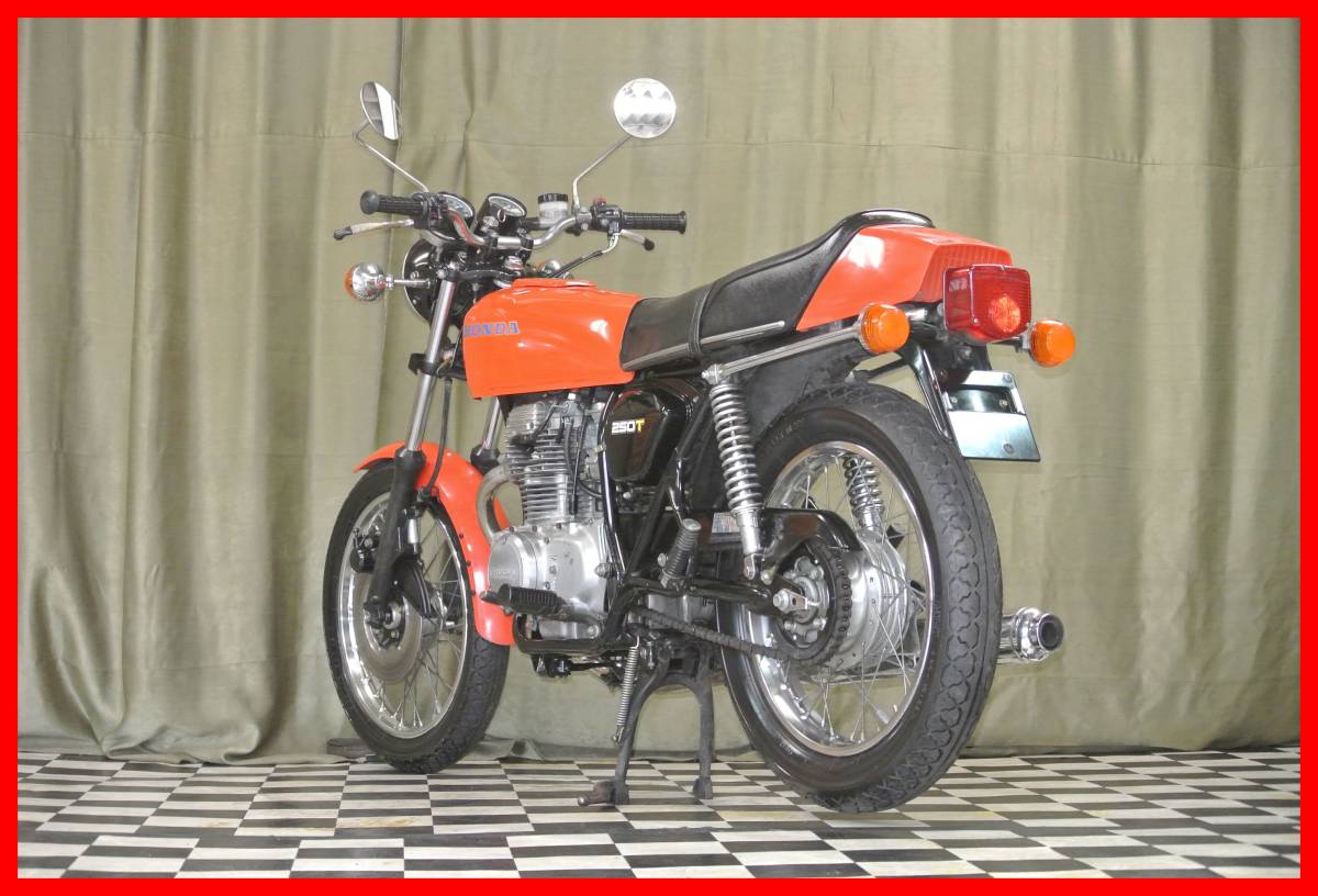 超希少絶版綺麗旧車! 『 ドリーム CJ250T 』 実動車 型式 CJ250T VT NSR MVX CBR CBX EXPO 売り切り! 全国自宅配送OK! 6