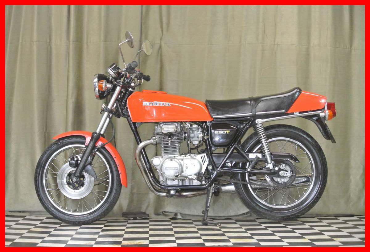 超希少絶版綺麗旧車! 『 ドリーム CJ250T 』 実動車 型式 CJ250T VT NSR MVX CBR CBX EXPO 売り切り! 全国自宅配送OK! 7