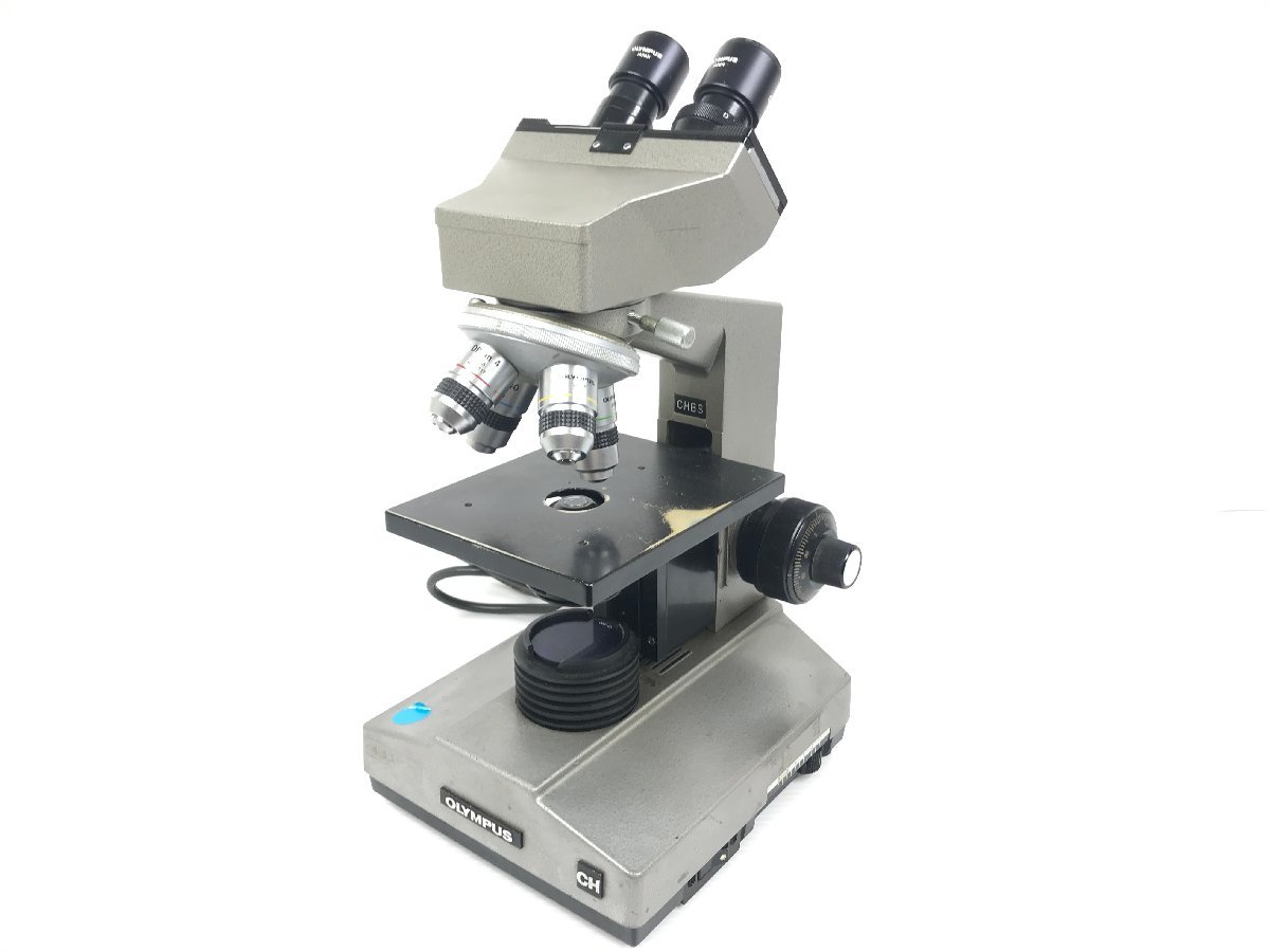 高級素材使用ブランド オリンパス生物顕微鏡CHBS 箱とおまけ付き - bar