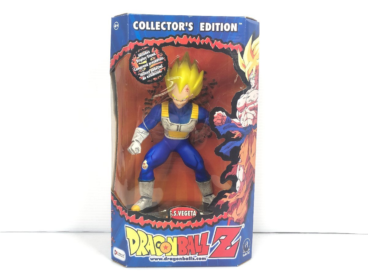 未開封品 IRWIN アーウィン ドラゴンボール Z スーパーサイヤ人 ベジータ COLLECTOR'S EDITION 箱30cm フィギュア 箱有り Z6-56-A★_画像1