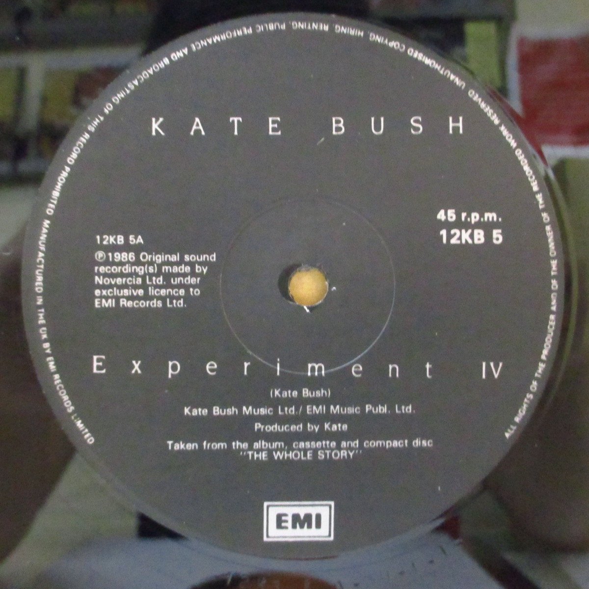 KATE BUSH-Experiment IV (UK Orig.12)_画像3