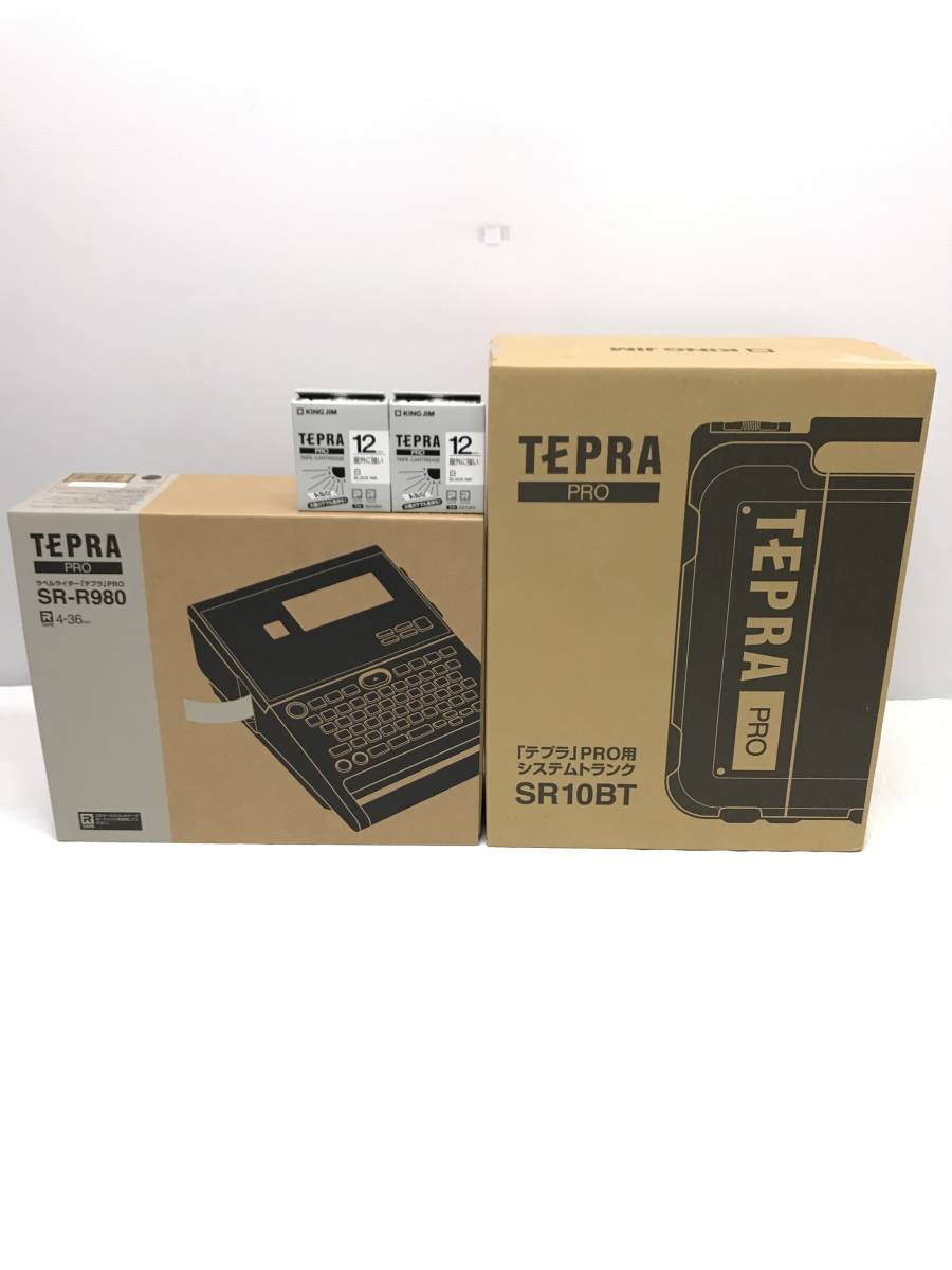NS86 未使用 KING JIM TEPRA テプラ ラベルライター SR-R980 PRO